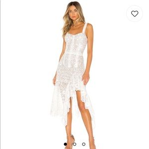 Bronx and Banco Tiffany Blanc Dress